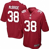 Nike Men & Women & Youth Giants #38 McBride Red Team Color Game Jersey,baseball caps,new era cap wholesale,wholesale hats